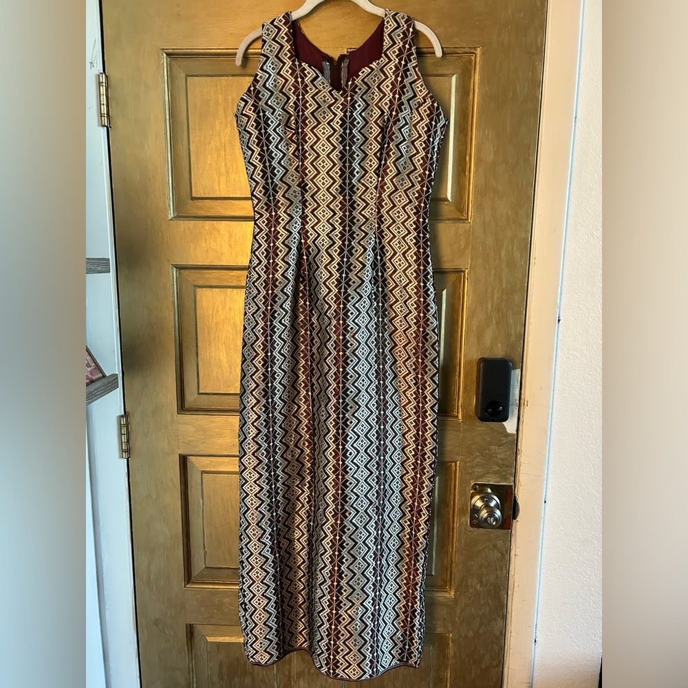Vintage 60s-70s gown - Picture 1 of 7